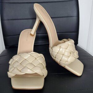 Marc Fisher Braided Heeled Sandals